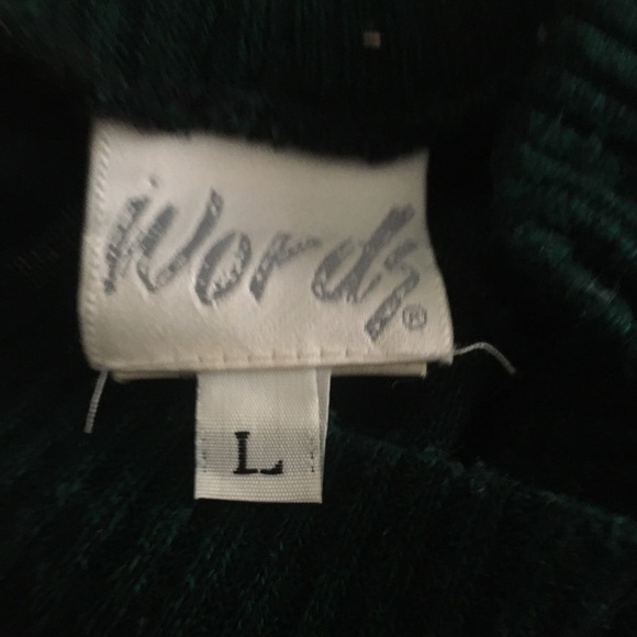 Words Sweater/Skirt Set L - Picture 5 of 6